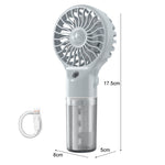 Ventilatore elettrico portatile ricaricabile USB