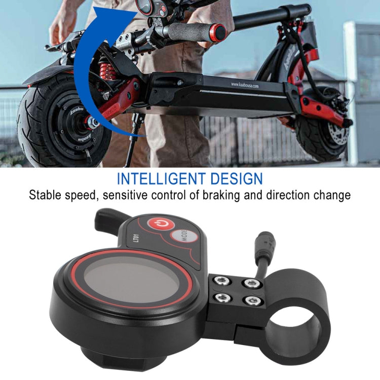 Strumento scooter elettrico con display LT01 a 6 pin per Kaabo Mantis8 / Mantis10 / WOLF WARRIOR X, LT01 6 Pin
