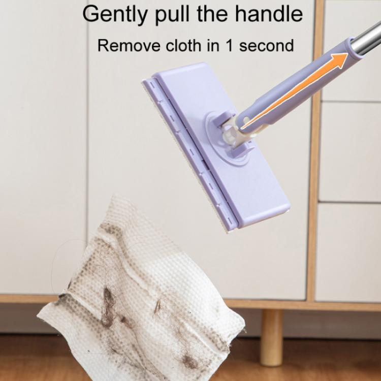 Salvietta Piccolo Mop Lazy Person Cambio carta automatico a mani libere Mini detergente per pavimenti