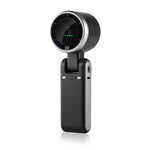 Ventola turbo pieghevole portatile appesa al collo e desktop a doppio uso 5 marce regolabile con display digitale