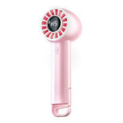 Ventilatore portatile con fibbia pieghevole portatile con display digitale con ricarica USB