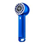 Ventilatore portatile pieghevole con display digitale USB