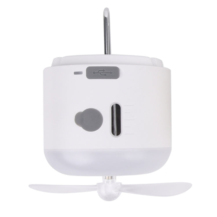 Lampada da campeggio con ventola e umidificatore spray