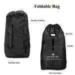 Borsa da viaggio per seggiolino di sicurezza per auto, borsa per passeggino per sedia a rotelle