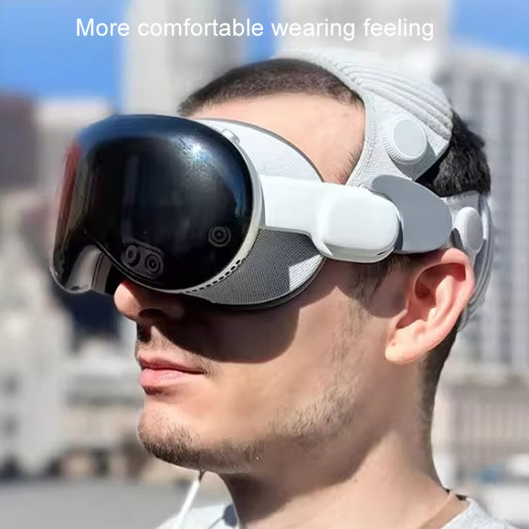 Accessori a maglia con doppia fibbia per Apple Vision Pro
