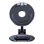 Supporto magnetico pieghevole per telefono da auto, girevole, supporto di navigazione adesivo per cruscotto, D50-1