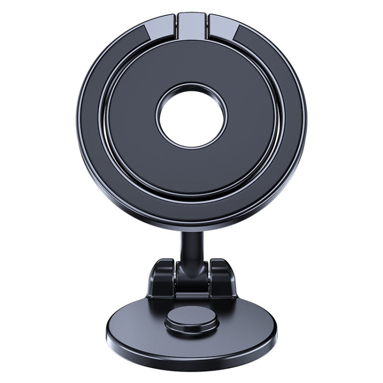 Supporto magnetico pieghevole per telefono da auto, girevole, supporto di navigazione adesivo per cruscotto, D50
