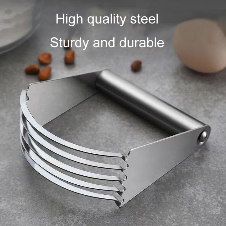 Gadget per taglierina per farina da cucina, impastatrice curva a 5 strati in acciaio inossidabile