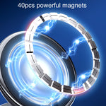 Supporto magnetico pieghevole per telefono da auto, volante girevole, supporto di navigazione adesivo, D21