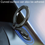 Supporto magnetico pieghevole per telefono da auto, volante girevole, supporto di navigazione adesivo, D21