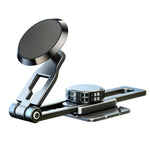 Supporto per telefono da auto con sospensione pieghevole Supporto di navigazione in metallo a scorrimento magnetico, D31