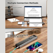 Phomemo Q302 300 dpi Wifi Wireless Bluetooth Stampante termica Supporto carta termica multi-formato, Q302