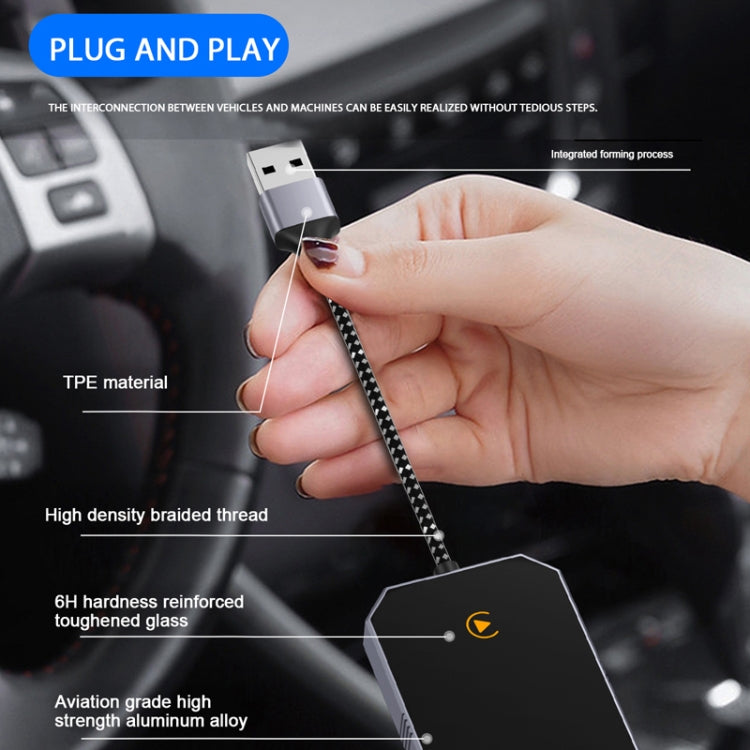 Scatola Carplay per auto cablata con adattatore Bluetooth wireless, For Android, For IOS, 2 in 1