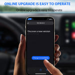 Scatola Carplay per auto cablata con adattatore Bluetooth wireless, For Android, For IOS, 2 in 1