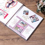 Album di pellicole autoadesive in lino 28x27 cm