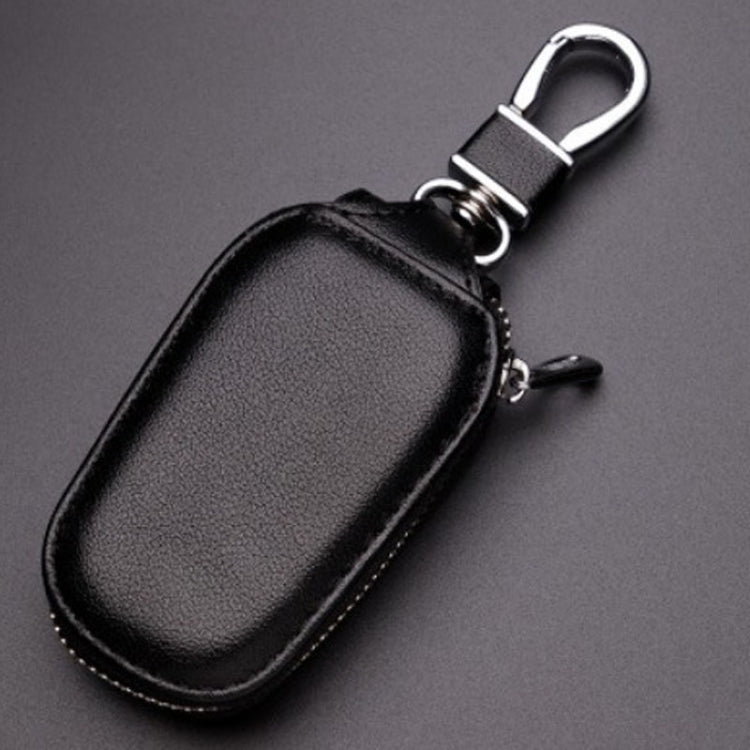 Borsa multifunzionale per chiavi per auto da uomo in pelle, borsa portaoggetti per chiavi universale da appendere in vita di grande capacità