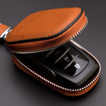 Borsa multifunzionale per chiavi per auto da uomo in pelle, borsa portaoggetti per chiavi universale da appendere in vita di grande capacità