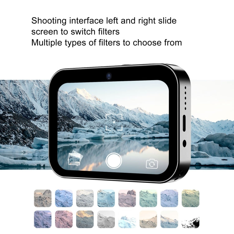 Fotocamera digitale D6 CCD 64MP 4K con schermo touch
