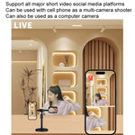 Fotocamera digitale D6 CCD 64MP 4K con schermo touch