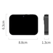 D6 CCD HD Fotocamera digitale Film Musica Smart Camera Touch Screen Videoregistratore per schede studentesche, memoria esclusa, Black, White