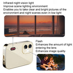 Fotocamera digitale D6 CCD 64MP 4K con schermo touch