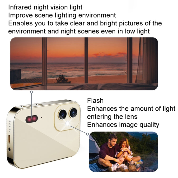Fotocamera digitale D6 CCD 64MP 4K con schermo touch