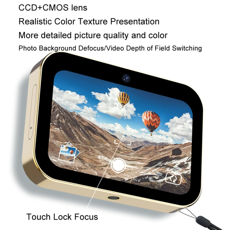 Fotocamera digitale D6 CCD 64MP 4K con schermo touch
