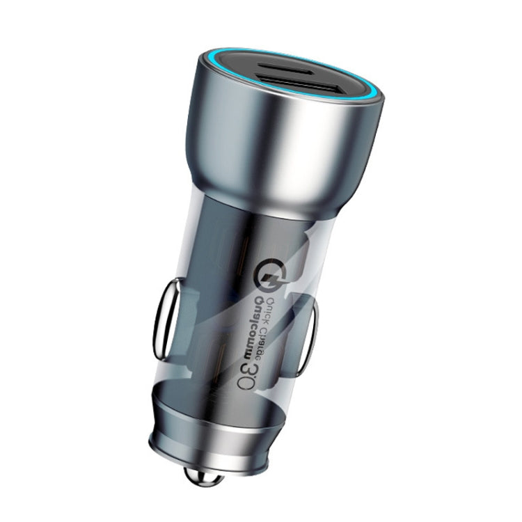 QIAKEY Caricatore di ricarica rapido a doppia porta per veicolo da uno a due accendisigari, TK518 Coffee, TK518 Blue, TK515 Coffee, TK515 Blue, TK519 Coffee