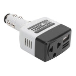 Adattatore convertitore di alimentazione per auto da 12 V/24 V a 220 V con porta di ricarica USB