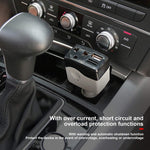 Adattatore convertitore di alimentazione per auto da 12 V/24 V a 220 V con porta di ricarica USB