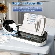 La stampante termica wireless Bluetooth Phomemo M835 supporta carta termica multiformato, M835