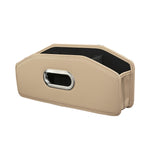 Portabicchieri per drenaggio posteriore dell'auto, borsa per fazzoletti per organizer per schienale automatico