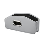 Portabicchieri per drenaggio posteriore dell'auto, borsa per fazzoletti per organizer per schienale automatico