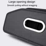Portabicchieri per drenaggio posteriore dell'auto, borsa per fazzoletti per organizer per schienale automatico