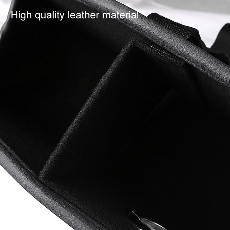 Portabicchieri per drenaggio posteriore dell'auto, borsa per fazzoletti per organizer per schienale automatico