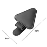 Clip per riporre gli occhiali da auto. Supporto per il trasporto degli occhiali da sole per visiera parasole per auto