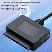 Cavo Easy Drive da SATA a USB 3.0 Lettore convertitore cavo di collegamento universale per unità a stato solido SSD da 2,5 pollici, SATA To USB3.0