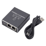 Splitter di rete Gigabit Condividitore di rete Splitter per cavo di rete RJ45, 1 To 3, 1 To 4