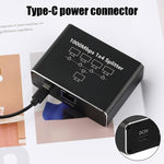 Splitter di rete Gigabit Condividitore di rete Splitter per cavo di rete RJ45, 1 To 3, 1 To 4