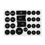 Per Mercedes Benz C/E/GLK/W 2007-2014 Adesivo per riparazione pulsanti radio