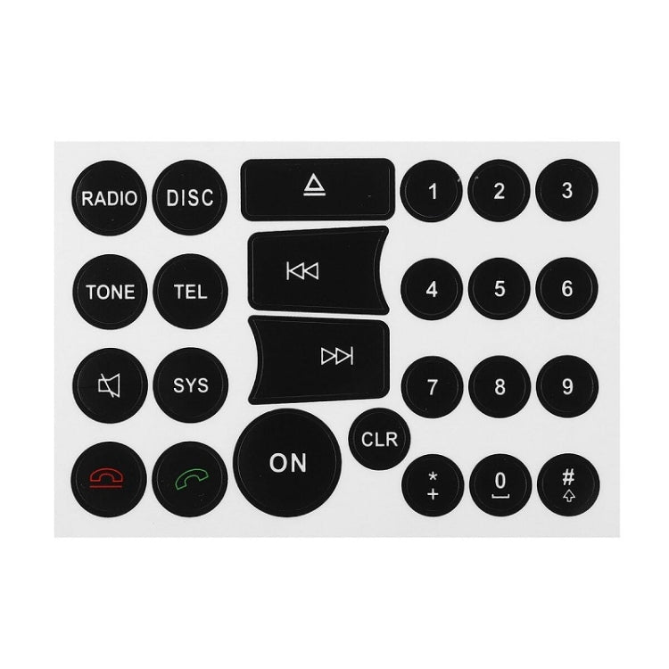 Per Mercedes Benz C/E/GLK/W 2007-2014 Adesivo per riparazione pulsanti radio