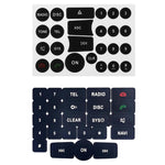 Per Mercedes Benz C/E/GLK/W 2007-2014 Adesivo per riparazione pulsanti radio