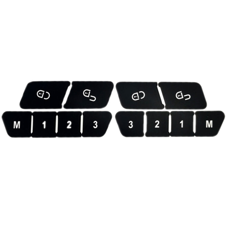 Per Mercedes Benz W204/C300 2007-2014 Adesivo di riparazione pulsante interruttore porta interna
