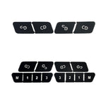 Per Mercedes Benz W204/C300 2007-2014 Adesivo di riparazione pulsante interruttore porta interna