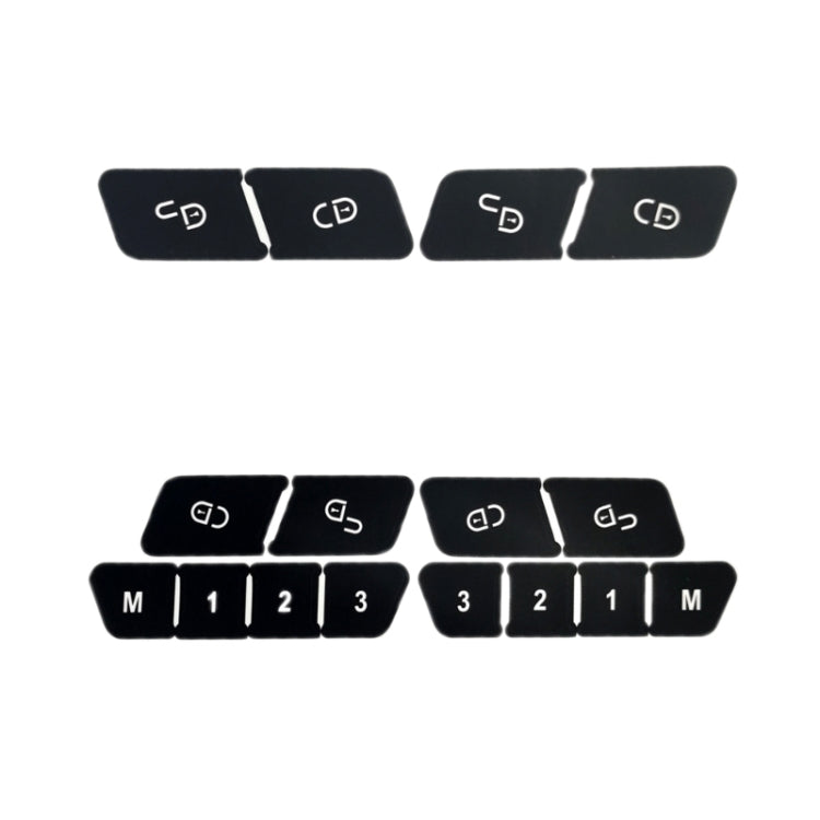 Per Mercedes Benz W204/C300 2007-2014 Adesivo di riparazione pulsante interruttore porta interna