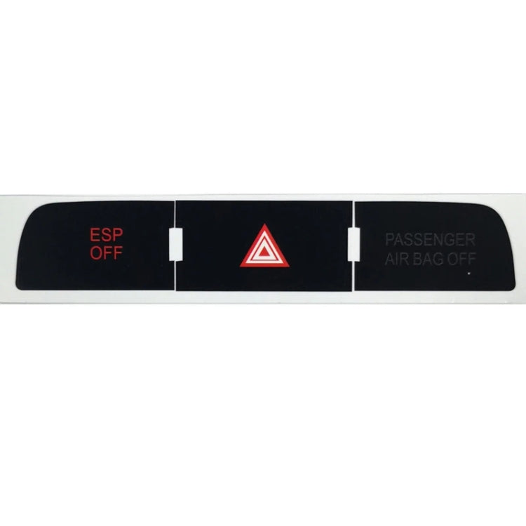 Per Audi Q7 adesivo di riparazione pulsante di emergenza/doppio flash