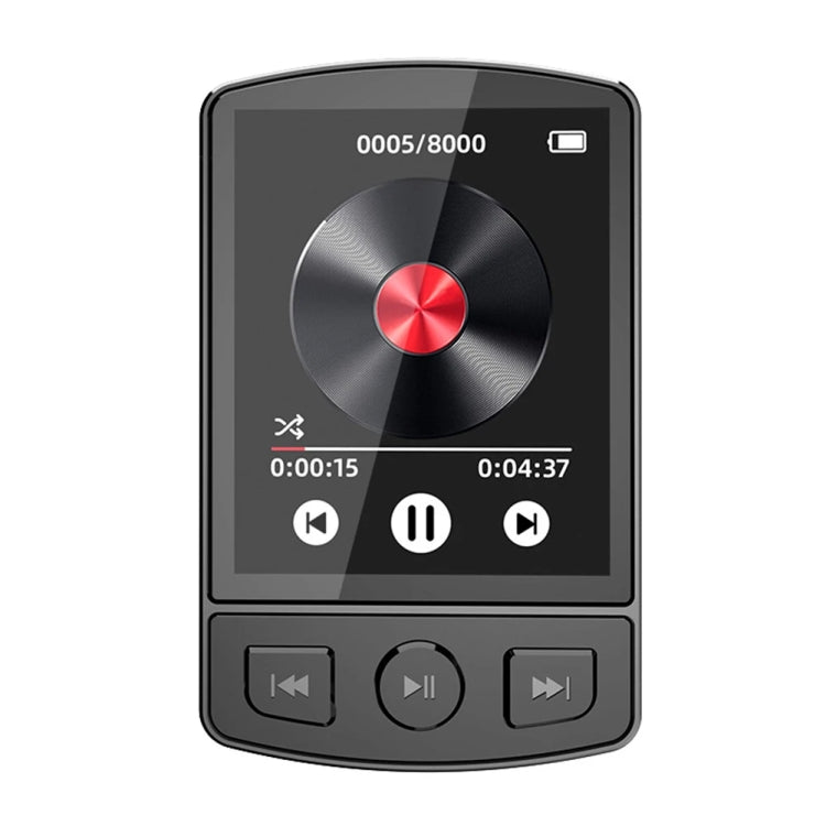 Schermo a colori da 1,8 pollici Registrazione MP3/MP4 Walkman sportivo Bluetooth con clip posteriore, No Memory Card, 8GB, 16GB, 32GB, 64GB, 128GB