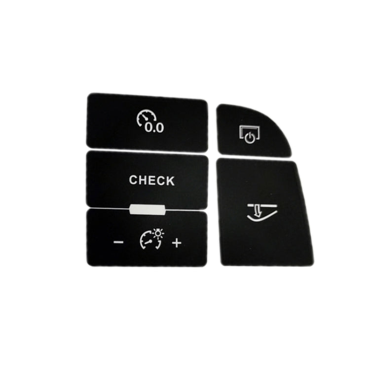 Adesivo per riparazione pulsante di controllo centrale per Audi A6/A6L 2005-2011