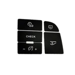Adesivo per riparazione pulsante di controllo centrale per Audi A6/A6L 2005-2011