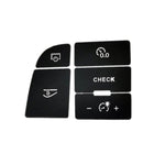 Adesivo per riparazione pulsante di controllo centrale per Audi A6/A6L 2005-2011